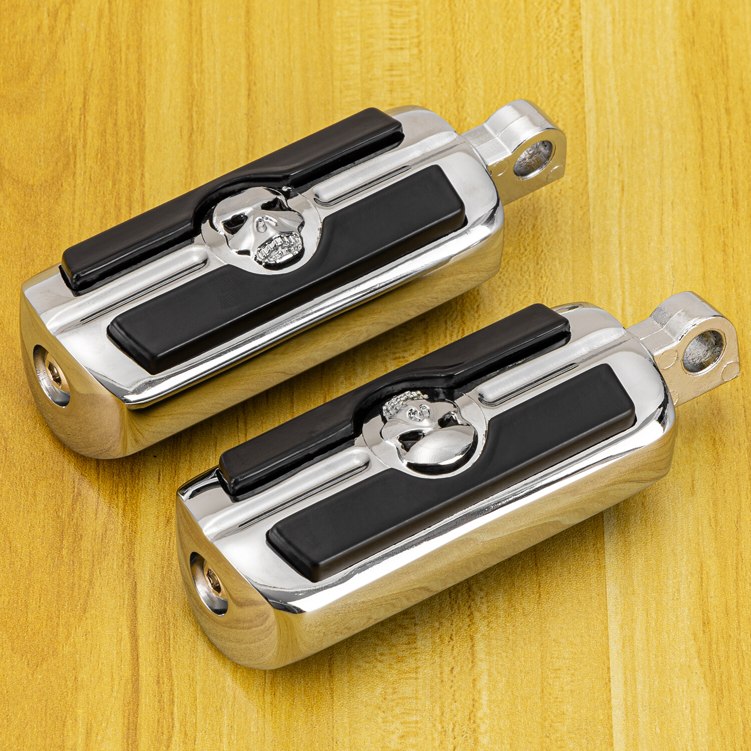Foot Pegs Male Mount Fit For Harley Touring Softail Dyna Sportster 883 1200