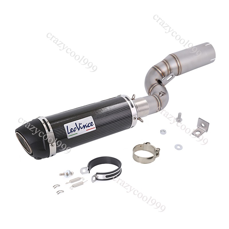 Exhaust Mid Pipe Muffler Tips Modified For Duke 250 390 2024-2026 250/390 GEN 3