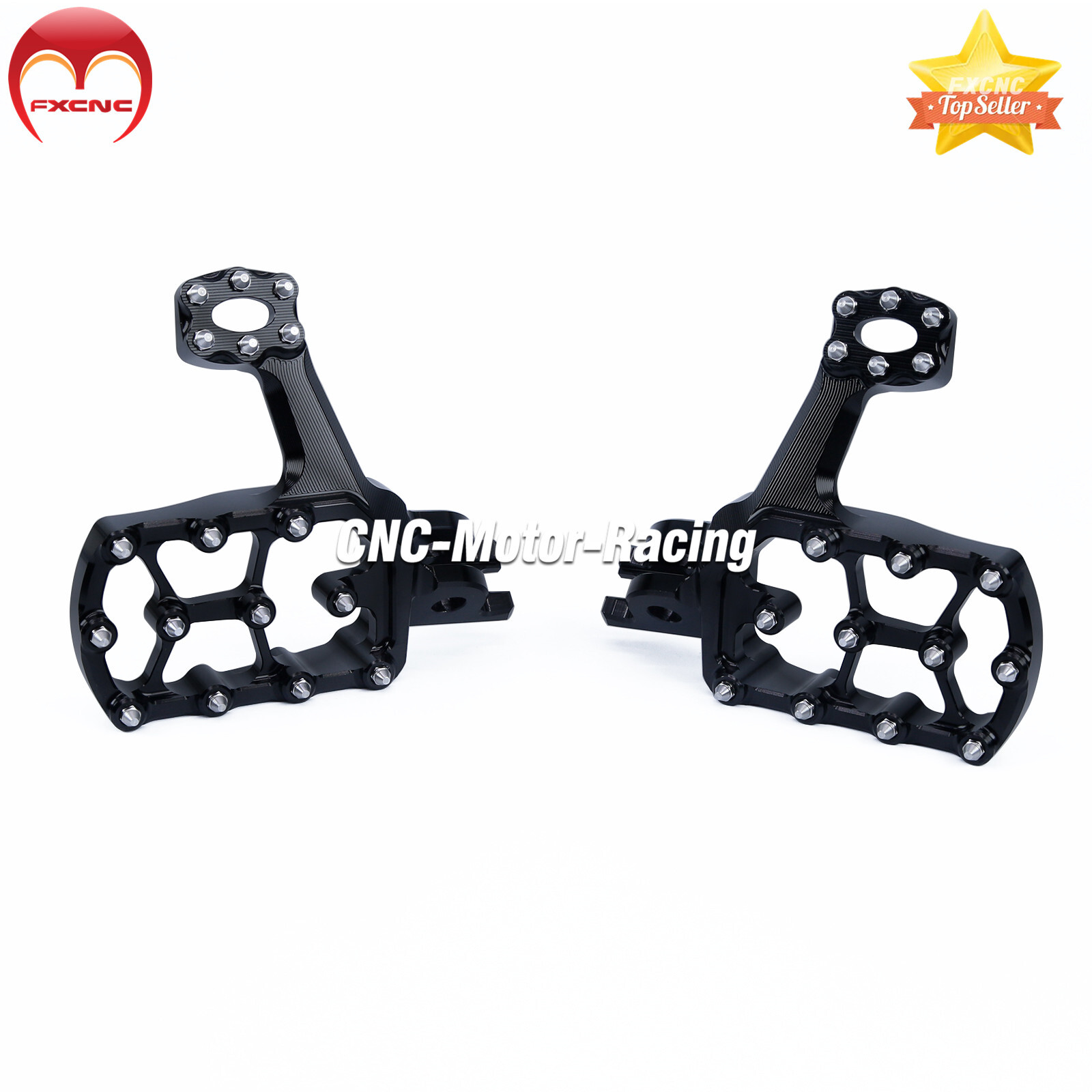 For Honda CRF450X CRF450R 2002-2022 CNC Extended Footpegs Footrest Pegs Pedals