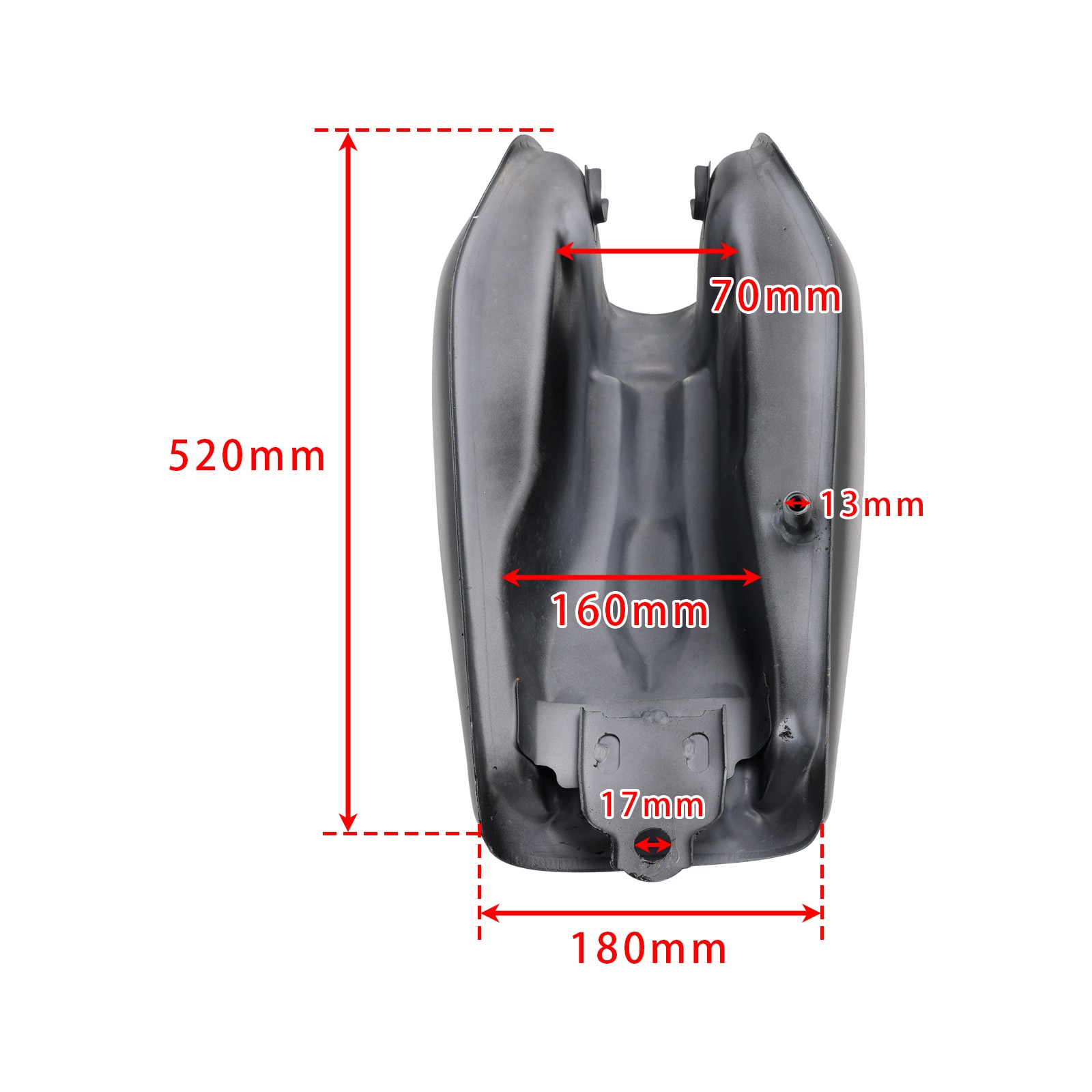 Cafe Racer Petrol Fuel Gas Tank 9L / 2.4 Gal For Honda CG 125 – Matte Black