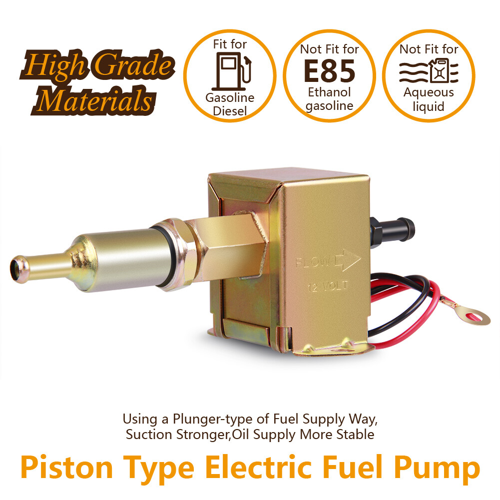 Hot 12V Universal Low Pressure Gas Oil Electric Petrol Diesel Fuel Pump 4-7psi