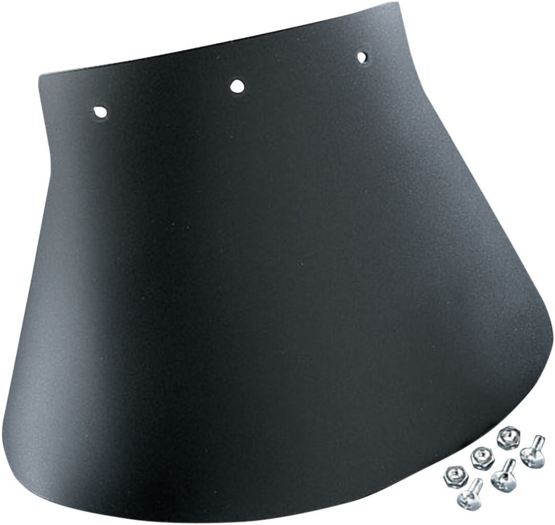 Drag Specialties Large Plain Rubber Mud Flap DS393701 10.5x8in