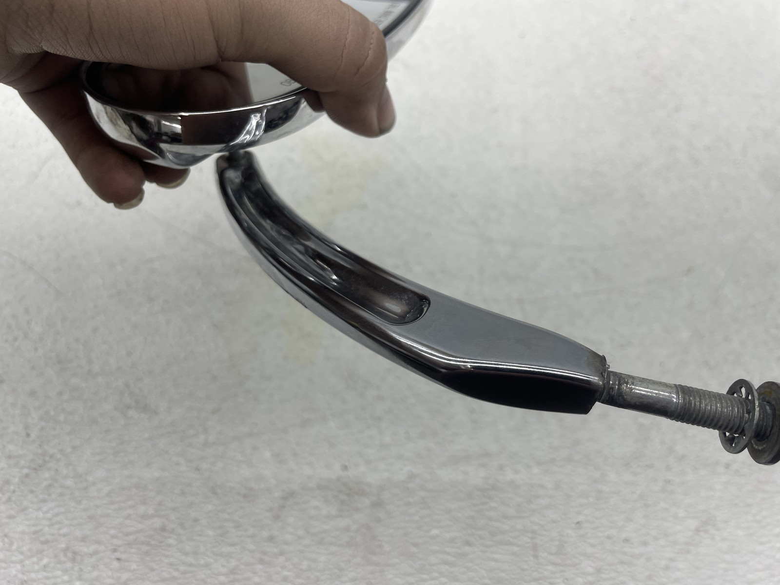 07-11 HARLEY-DAVIDSON SPORTSTER 1200 XL1200C WILLIE G SKULL REAR VIEW MIRROR SET