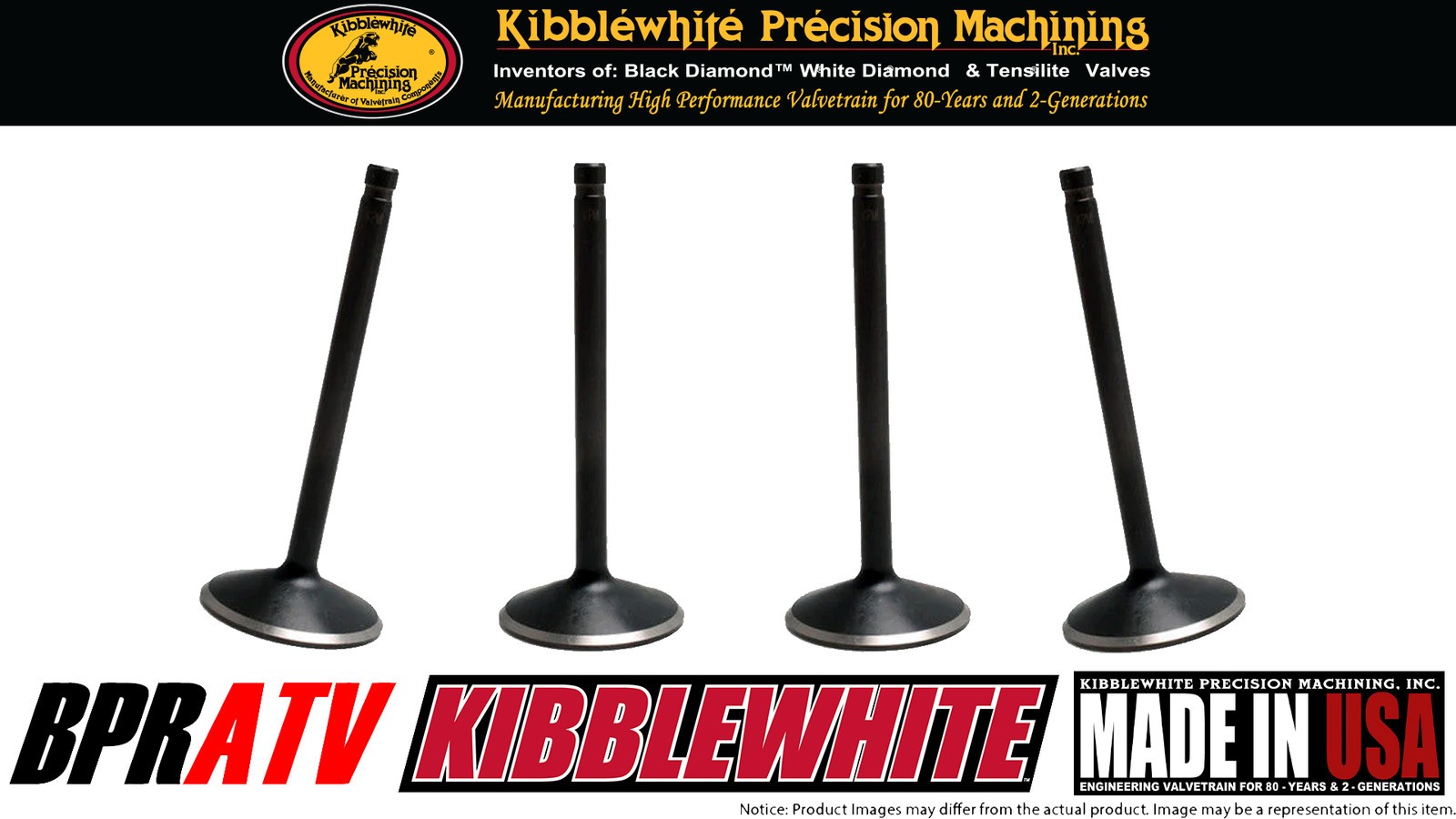 2007 Suzuki RMZ450 Stock Replacement Kibblewhite Intake Exhaust Valves RED Seals