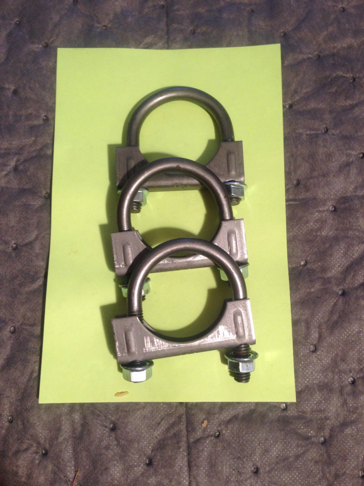 3x 1 7/8″ EXHAUST Muffler Clamps