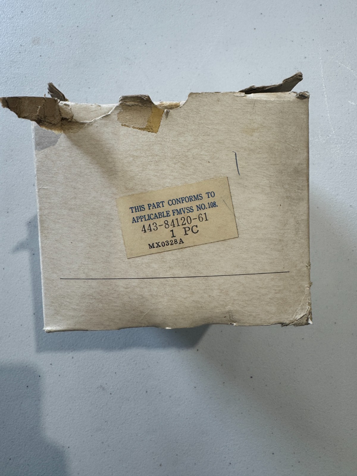 NOS OEM Genuine Yamaha Head Lamp Lens Assembly 6V RS100 DT175 443-84120-61-00