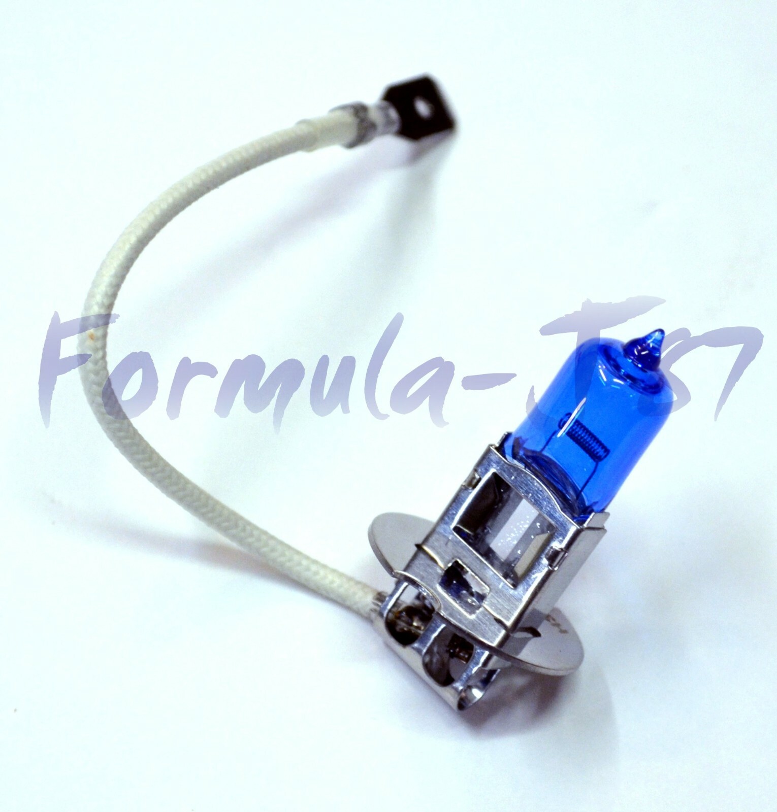 Halogen H3 100W 5000K White Two Bulbs Head Light High Beam Replacement Lamp Bike