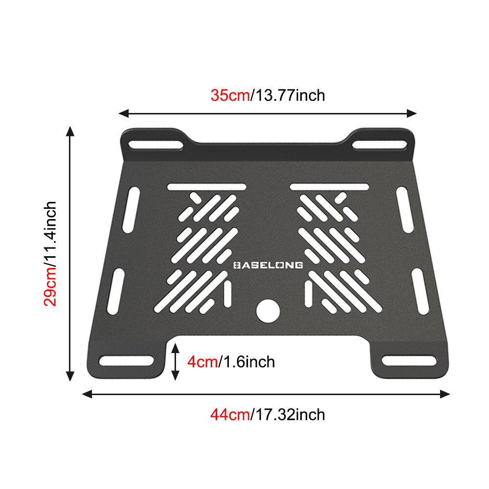 Universal Tail Racks Motorcycle Rear Luggage Support Shelf Holder Frame Plate