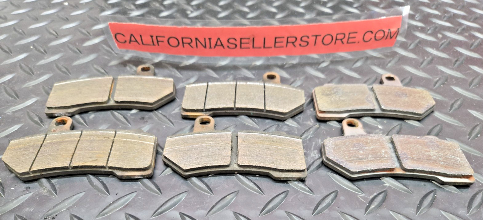 3 X EBC FA409HH Brakes Sintered Brake Pad FA409HH High Performance USED #0792