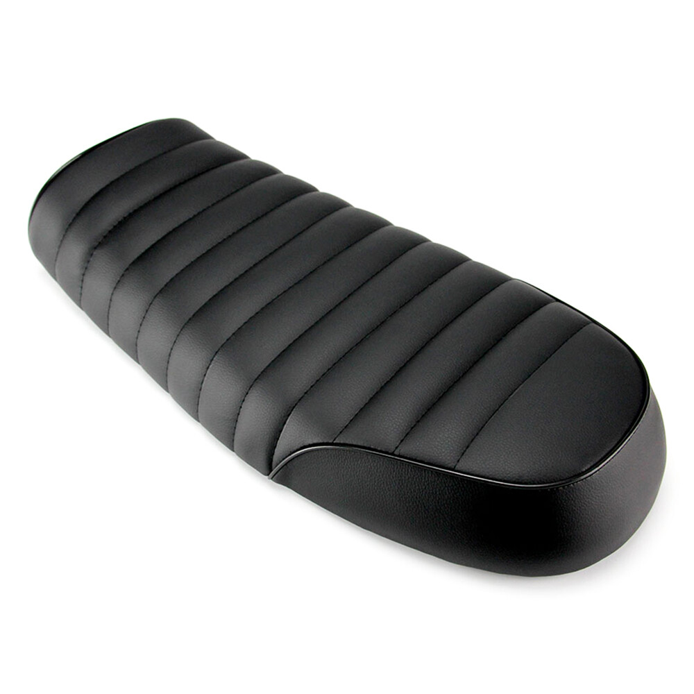 Motorcycle Flat Brat Vintage Saddle Cafe Racer Seat For Suzuki GS Yamaha Honda