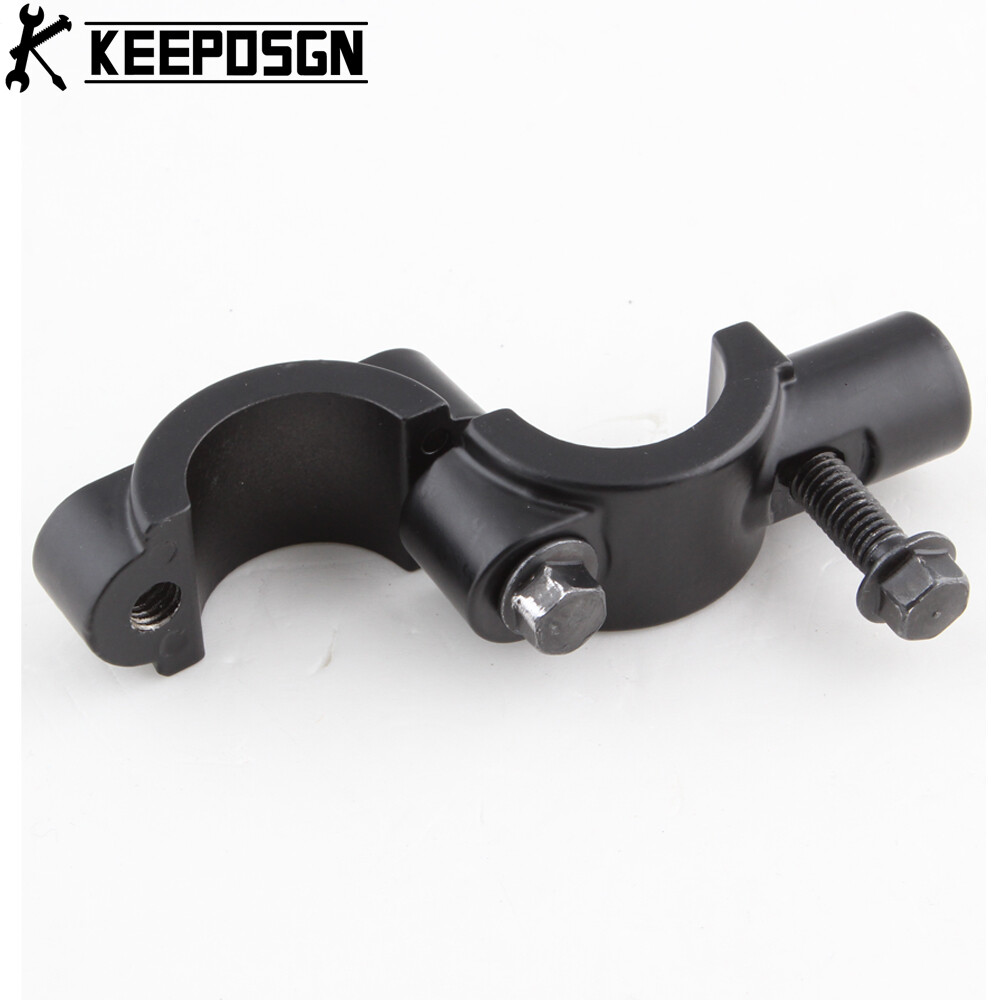Motorcycle Rearview Handlebar Clamp 7/8″ 8mm Bar Mirror Mount Holder Bracket