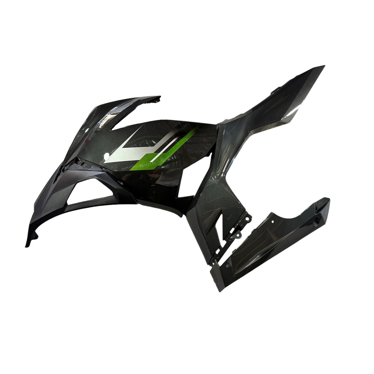 Bodywork For Kawasaki Ninja 400 2018-2023 ABS Fairings Iron Gray Green Body Kits
