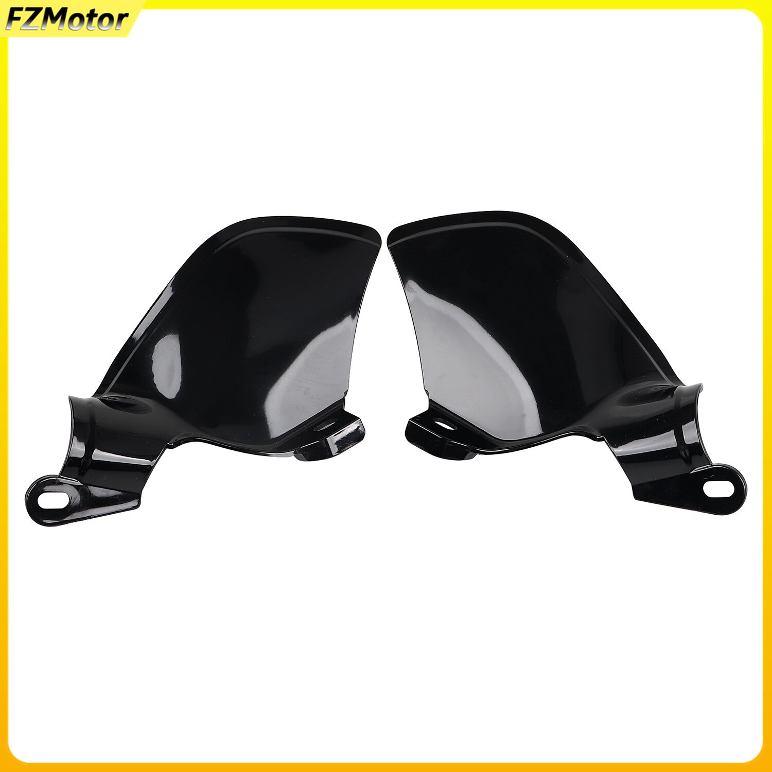 Air Deflector Heat Saddle Shield Cover For Harley Softail 2018-up Fat Boy Black