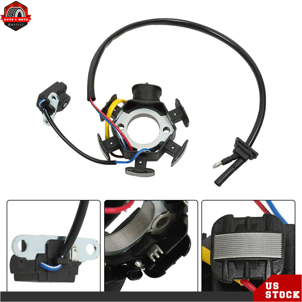 Stator Ignition Coil 31120-GW8-67 Plug For Honda XR50R 2000-2003 XR70R 1997-2003