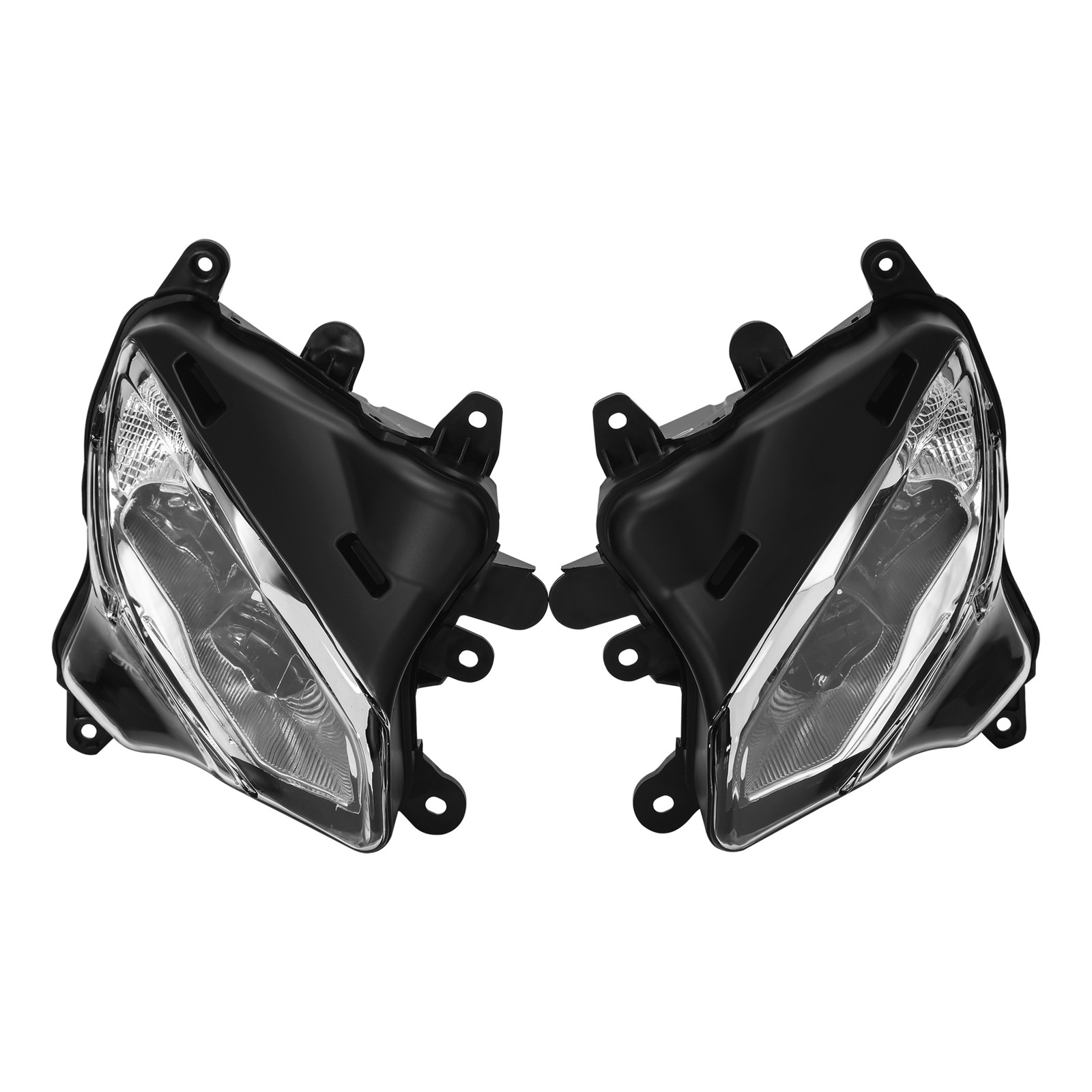 LED Headlight & Upper Fairing Stay Bracket Fit For Yamaha YZF R3 R25 2019-2024
