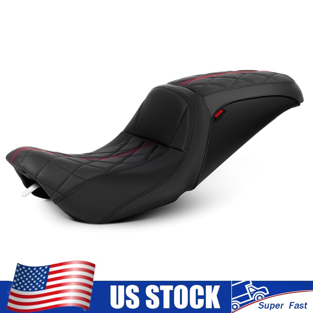 Rider Passenger Front Rear Seat For Harley Electra Glide FLHTC / FLHTCI 1997-07