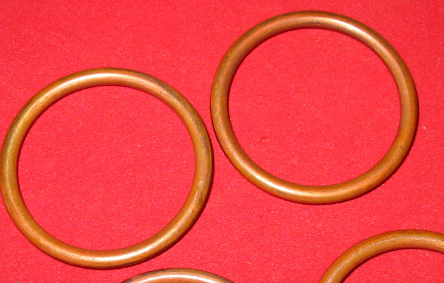2 pack FT500 VT750 All Exhaust Gaskets see Description For Fitment