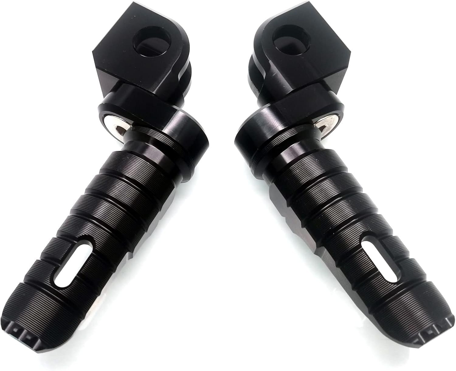 Durable 6061 T6 Aluminum Foot Pegs – 360-Degree Adjustable for Enhanced Comfort