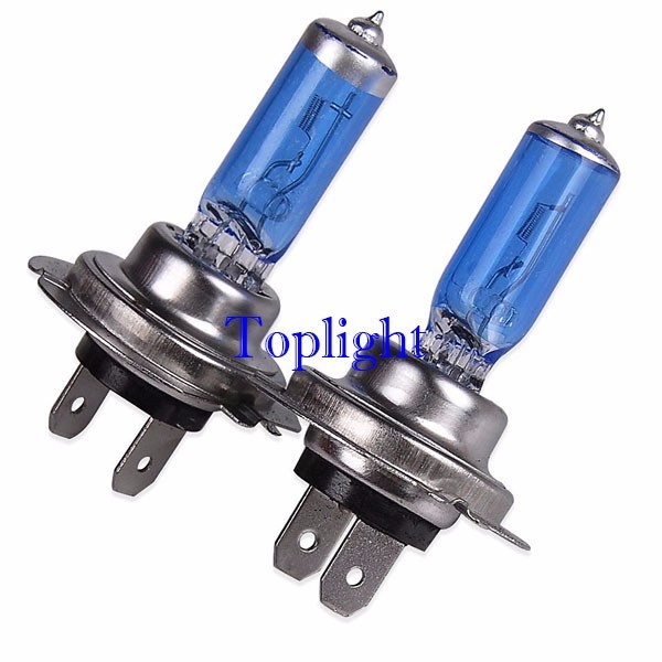 H7 White 5000K Xenon Halogen Headlight 55w Lamp Light Bulb For Bike