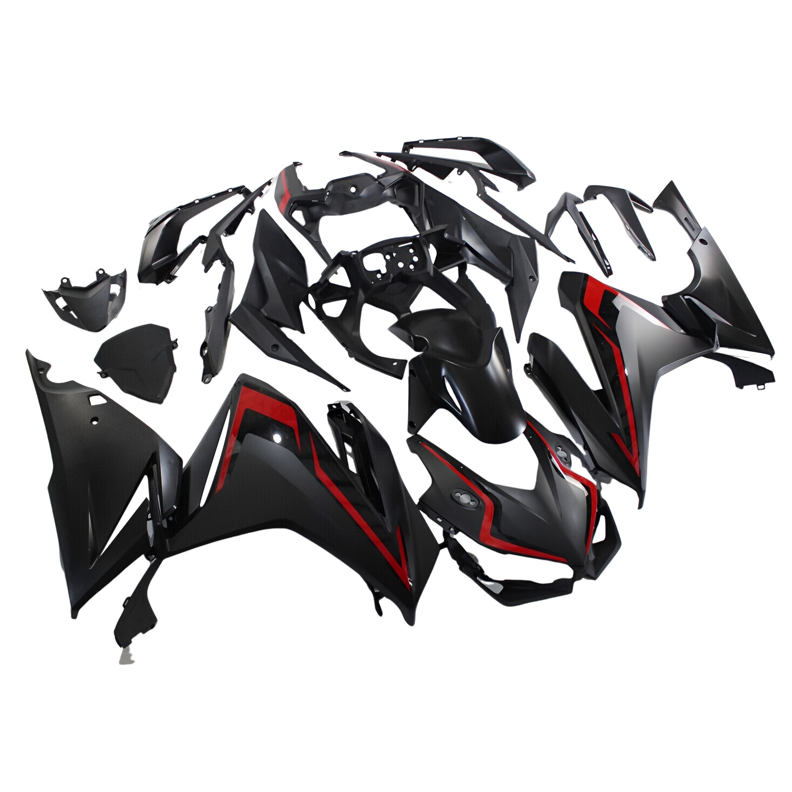 Red Black Fairing Kit For 2019 2020 2021 Honda CBR500R ABS Injection Bodywork