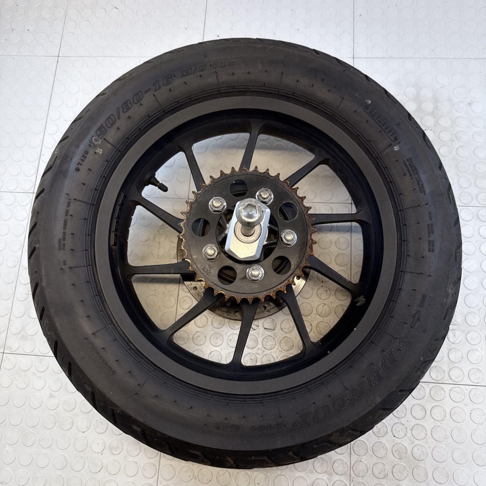 17-23 Honda Rebel CMX 300 500 Rear Wheel Rim Rotor 42650-K87-A00 STRAIGHT OEM