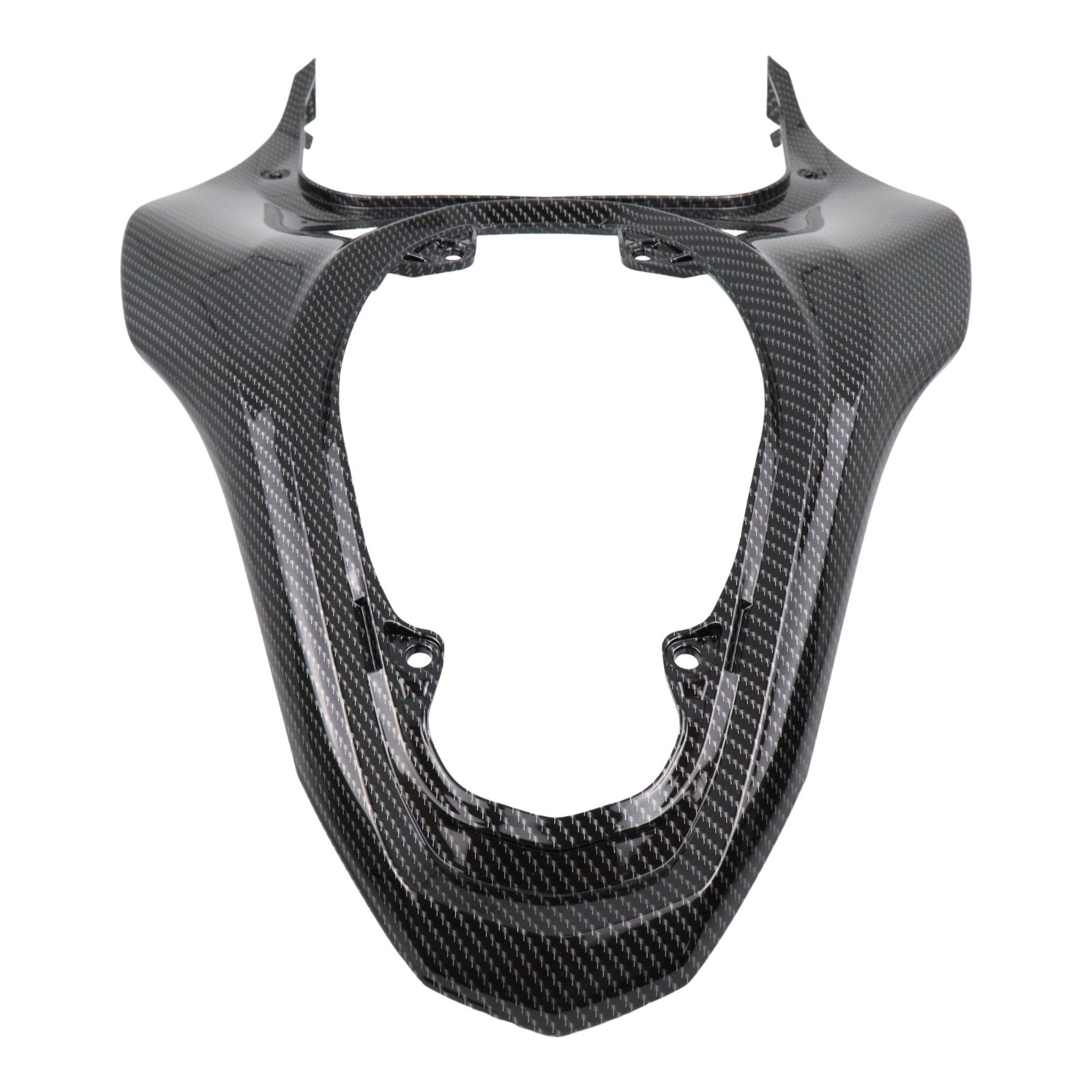 For Kawasaki Z900 2016-2024 Carbon Fiber Pattern Ducktail Seat Cover Cowl