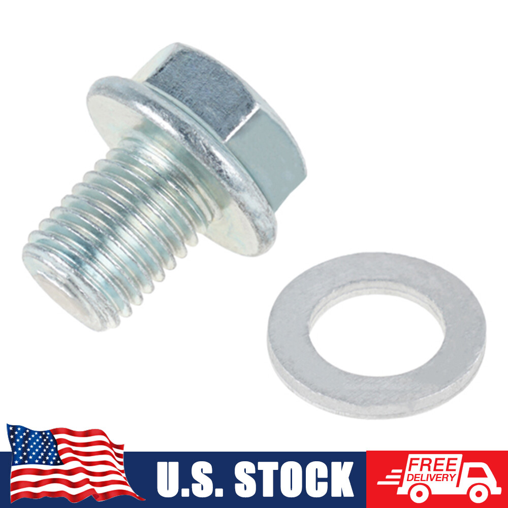 Oil Drain Plug Bolt For Honda CB100 CB125S C70 CA100T/105T CA110 CA160 CA175/200