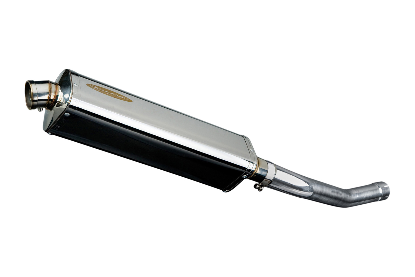 Delkevic Slip On Kawasaki Concours 14 17″ Stainless Tri-Oval Muffler Exhaust