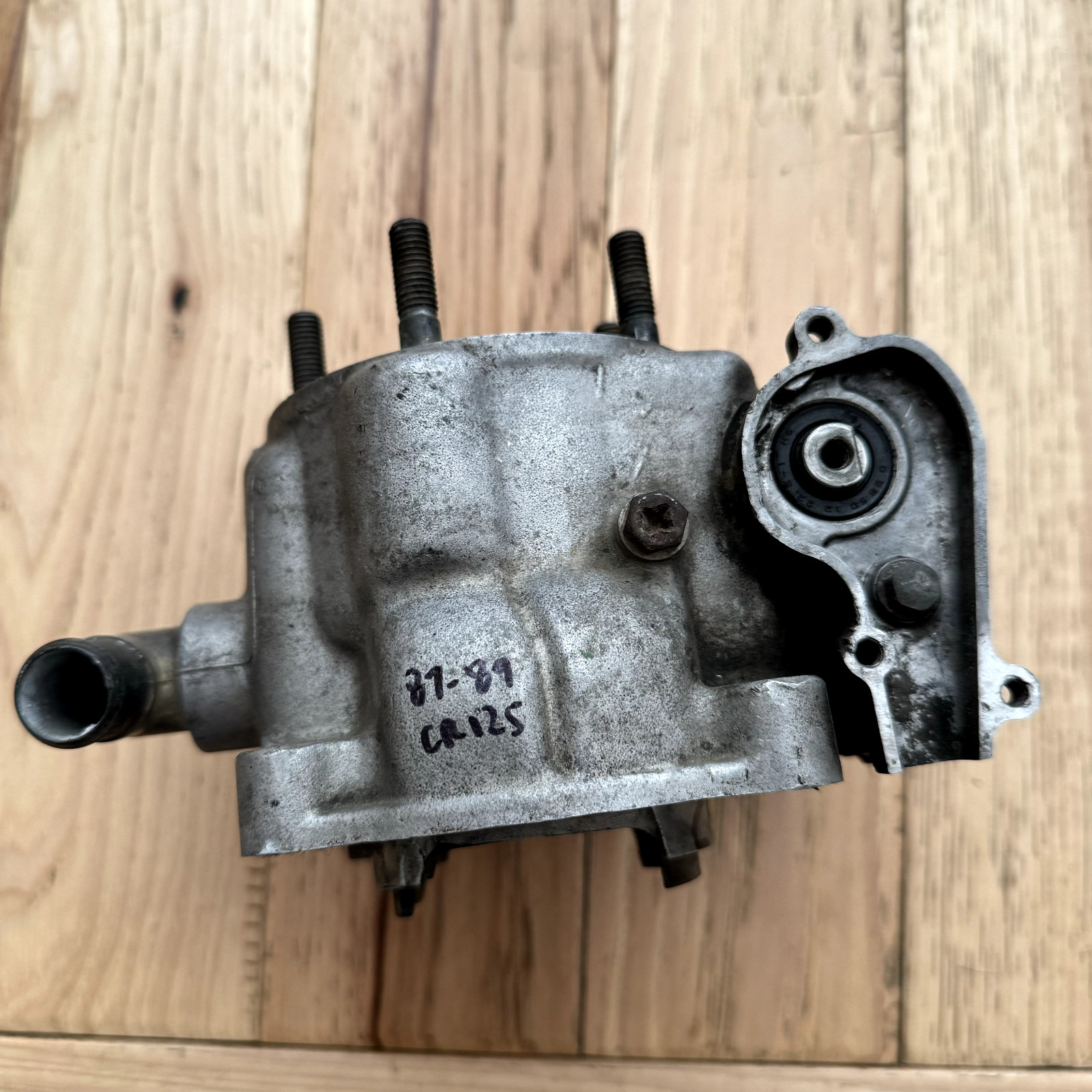Damaged Bare 56mm Engine Cylinder For 1987 1988 1989 Honda CR125R CR125 Big Bore