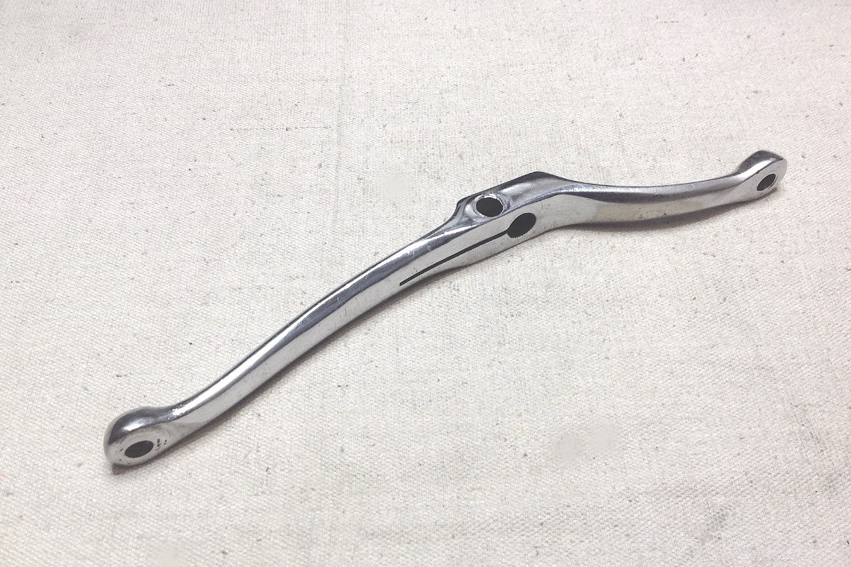 Harley Panhead/Shovel SPLINED Toe-Heal Shifter, Chrome Finish (OEM 1965-84)