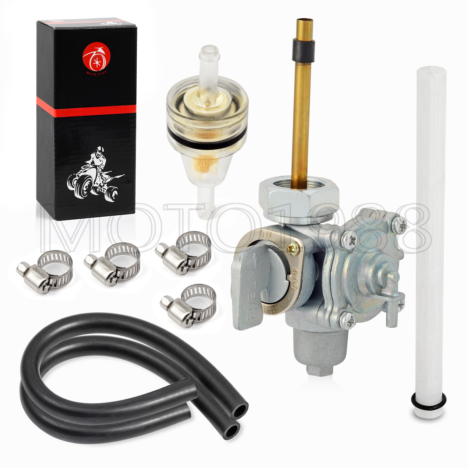 Tank Fuel Valve Petcock With Fuel line For Honda Nighthawk 750 CB750 1991-2003