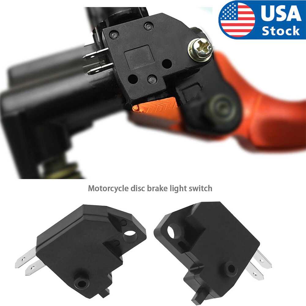 Motorcycle Brake Light Switch Click Front Stop Lever Clutch For Suzuki Kawasaki
