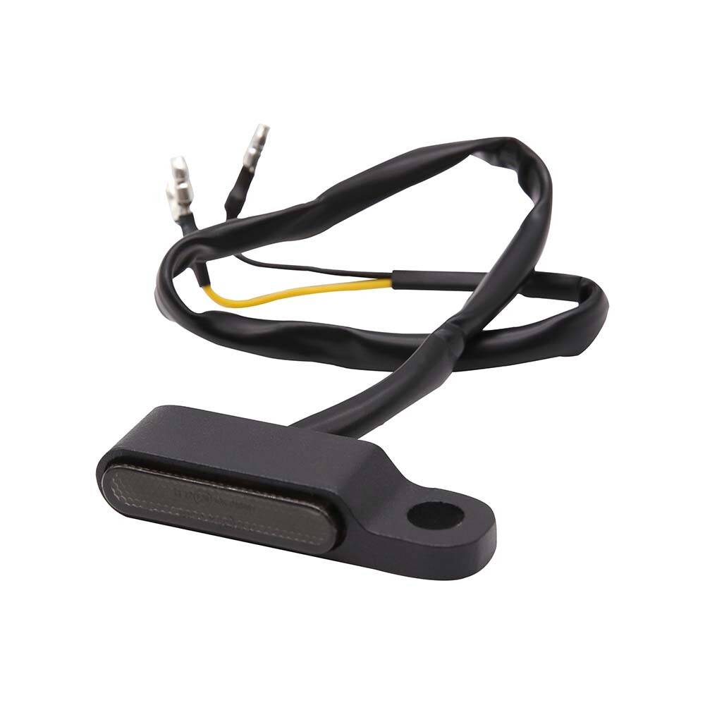 1 Pair Mini Motorcycle LED Turn Signal Amber & White Running Light For Harley