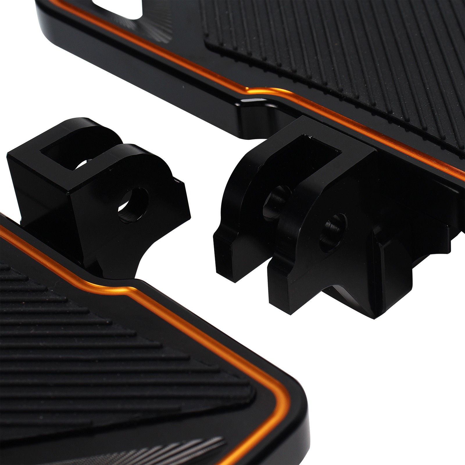 For Harley Nightster RH975 RH975S Front Rider Floorboards Footboard Wide Footpeg