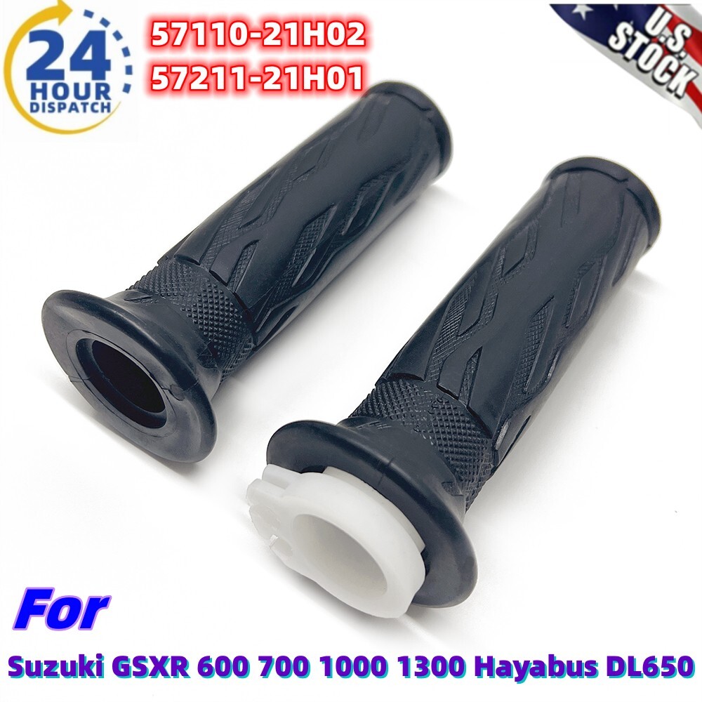 FOR SUZUKI OEM GRIPS THROTTLE TUBE SET GSXR 600 750 1000 1300 HAYAB US DL 650