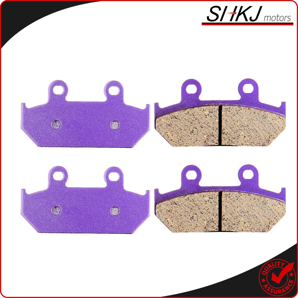 Front 2 Pair Brake Pads Kit For Honda GL1500A Aspencade Goldwing 1500 1990-2000