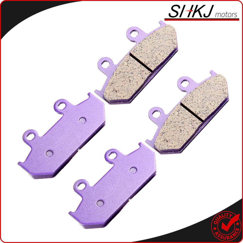 Front 2 Pair Brake Pads Kit For Honda GL1500A Aspencade Goldwing 1500 1990-2000