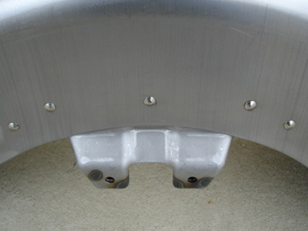 Steel Smooth Front Fender Harley Touring Dresser FL Panhead Shovelhead 1949-1984