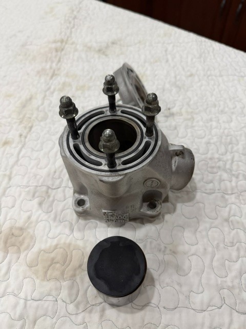 2002-2011 Yamaha YZ85 OEM Cylinder Jug & Cylinder Head 5PA