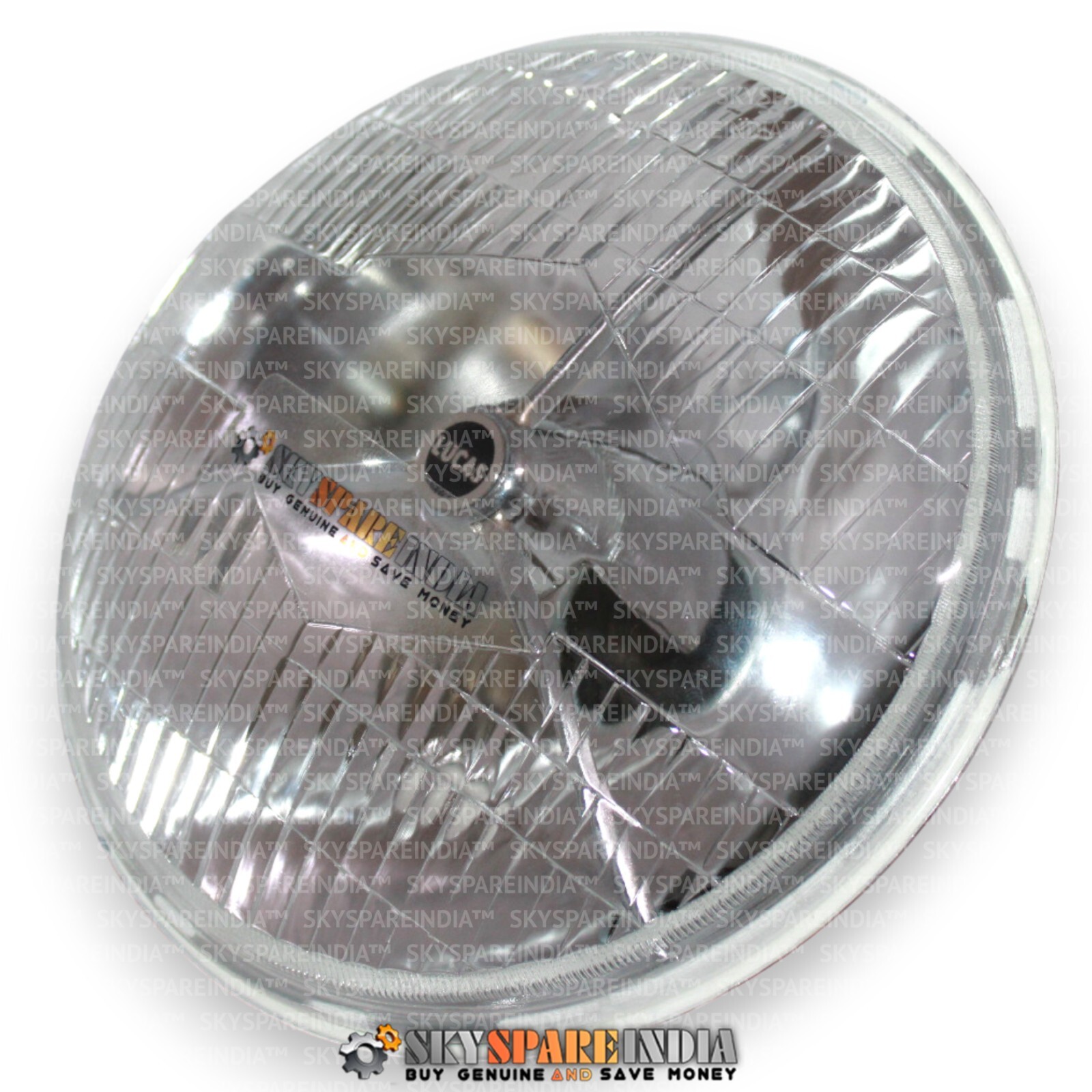 Lucas 7″ Tripod Headlight Beam Compatible With Royal Enfield BSA Norton Triumph