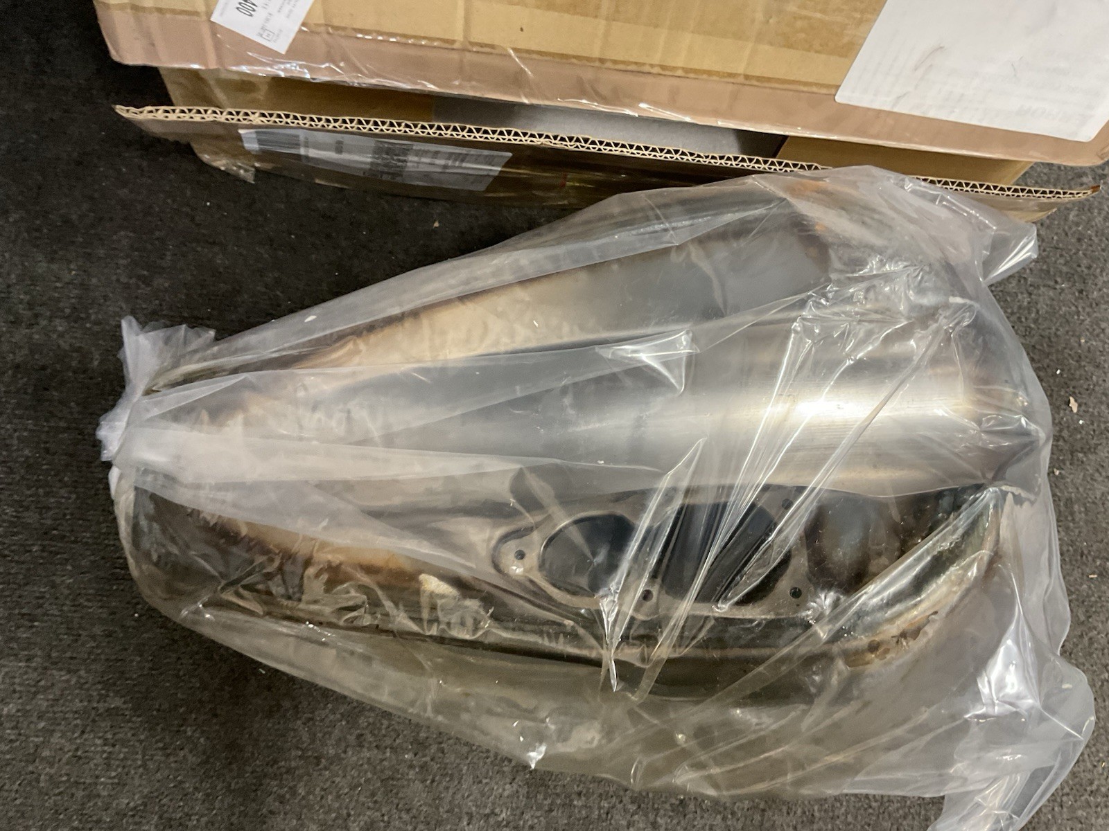 Hard Drive Legacy LYNK Custom Gas Tank Raw Metal 0701-0763 3.2 Gallon Single