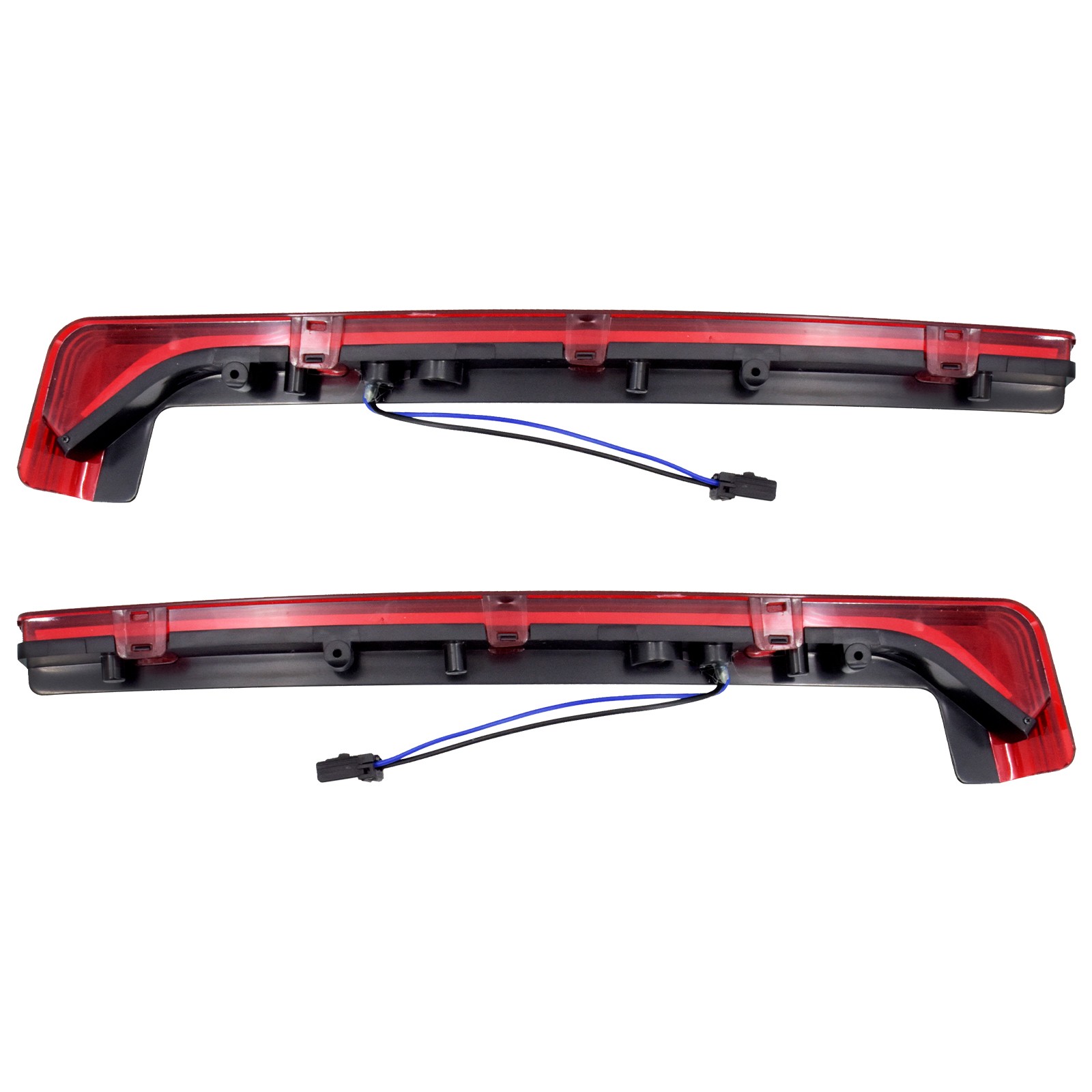 Accent Side Panel LED Light w/ Red Lens For Harley Tour Pack Road King 2006-2025
