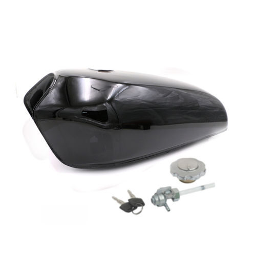 9L 2.4Gal Retro Vintage Fuel Gas Tank Cap For Honda CG 125 Cafe Racer Old School