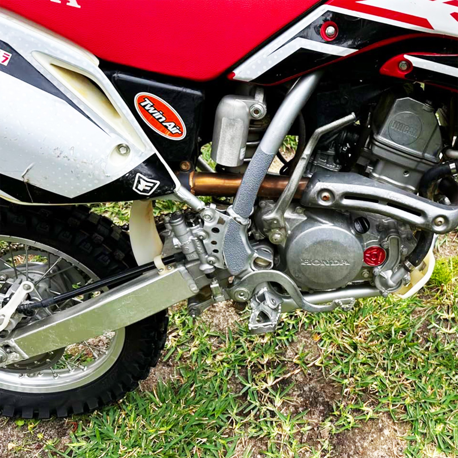 2005 – 2026 Honda CRF150R Rubberized Grip Tape Frame Guard Protector (2 Pairs)