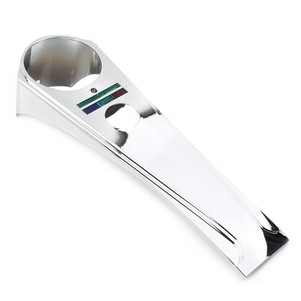 Chrome Long Rider Style Dash Panel For Harley Softail Custom FXSTC FXDG FXDWG