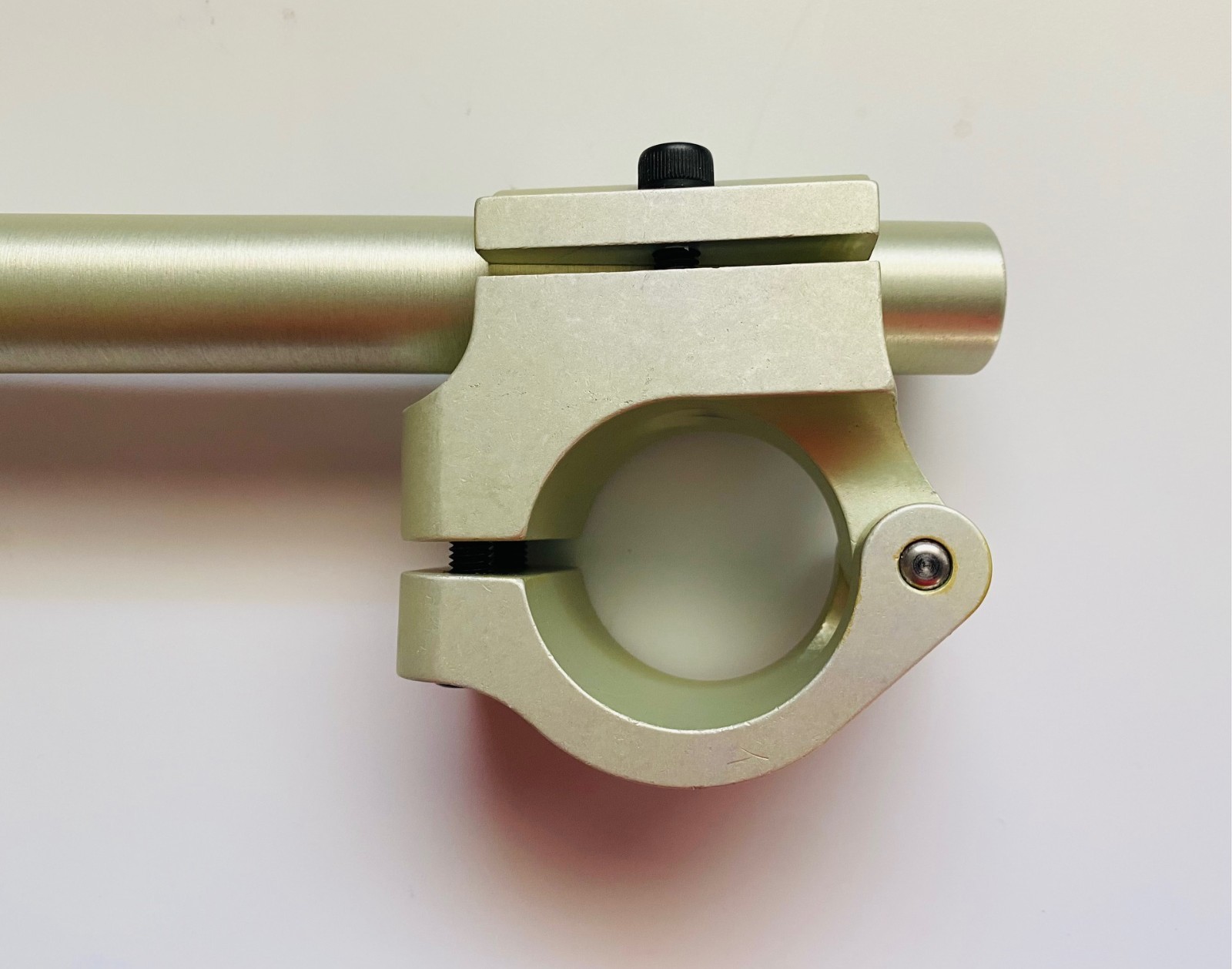 CLIP_ONS HIGH QUALITY ALUMINUM HINGED CLAMPS & REMOVABLE 12″ BARS, 41mm CLAMP