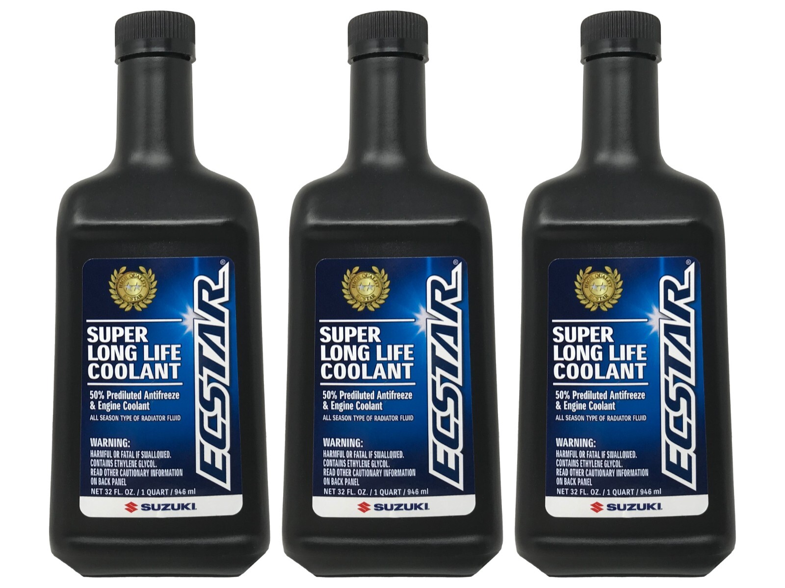 Suzuki Genuine OEM Ecstar Super Long Life Coolant 990A0-02E00-01Q – 3 Pack