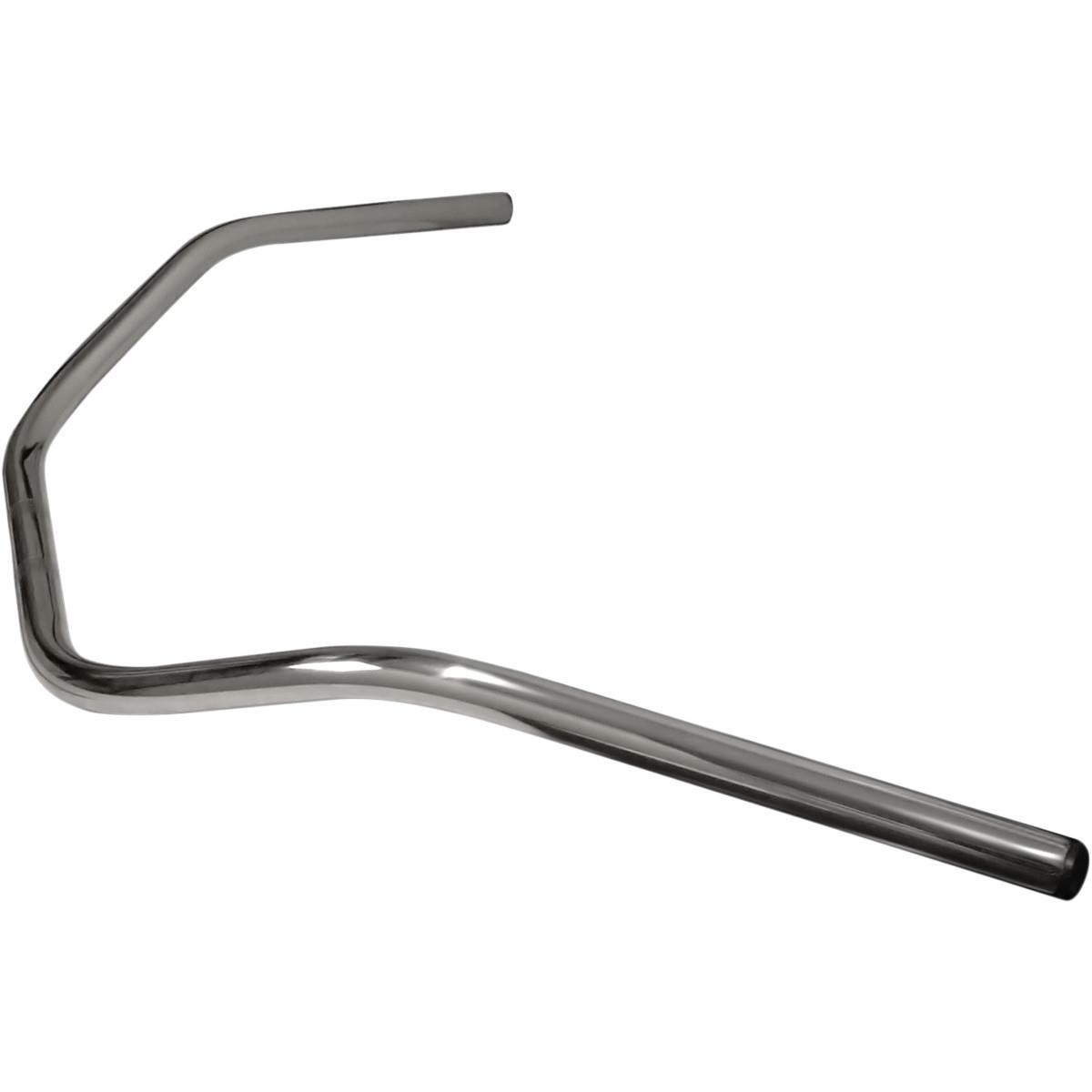 Emgo 7/8in. Wide Beach Handlebar – Chrome Motorcycle Street Bike 23-12595 824673