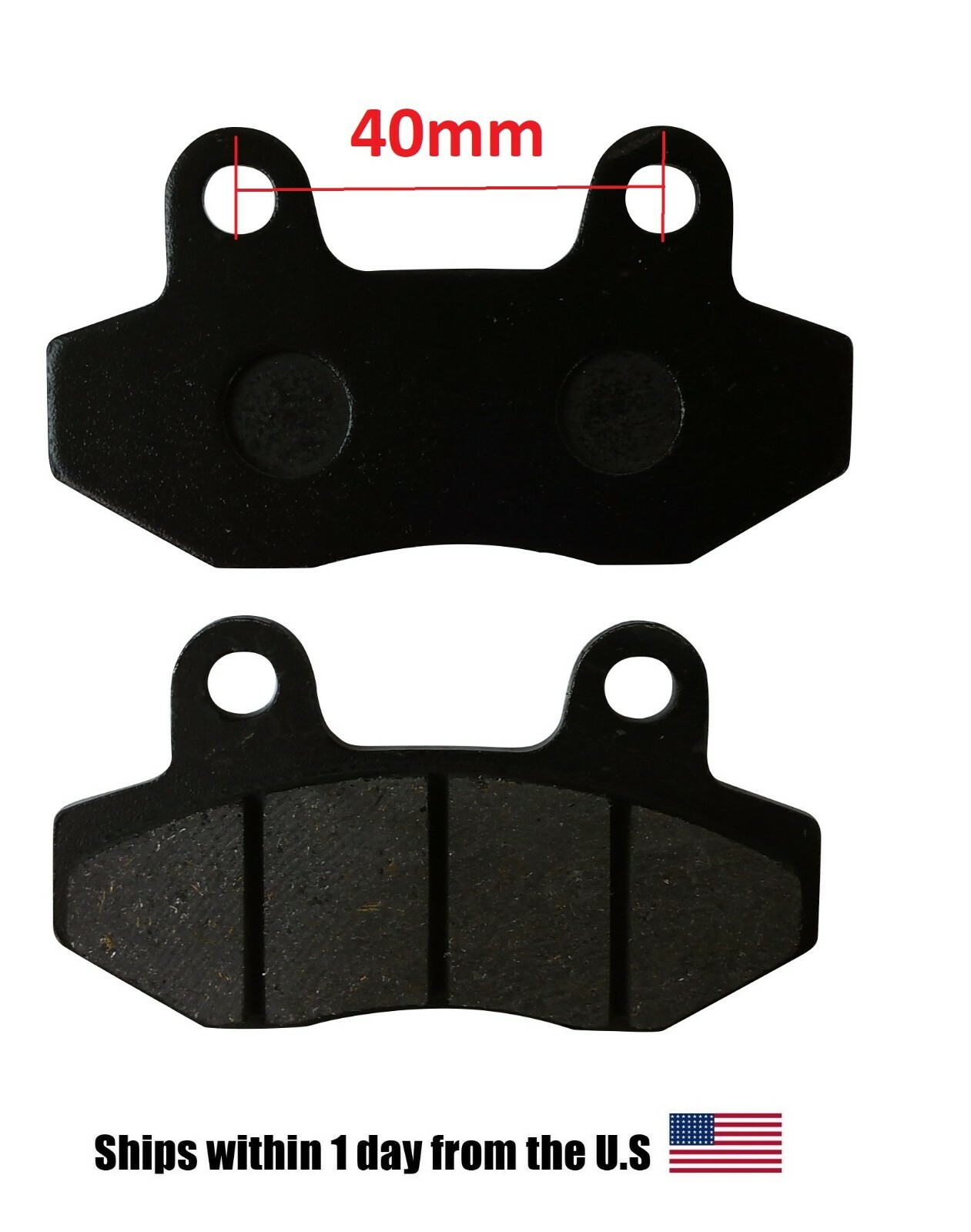 Brake Pads Pad Set 50cc-150cc 250cc ATV 139QMB 152QMI 157QMJ Scooter Moped