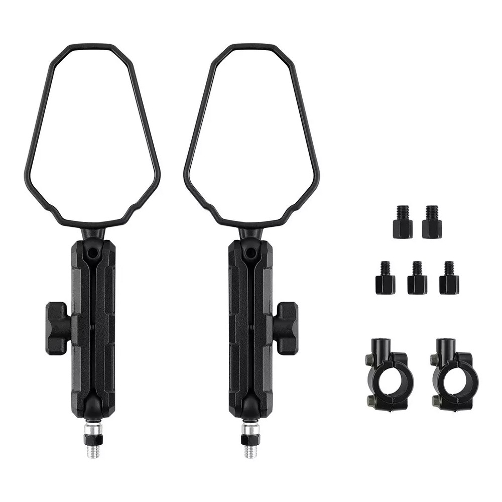 For Dirt Bike Dual Sport Pair Adventure Motorcycle Mirrors 7/8″ Hanlerbar Mount